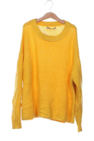 Дамски пуловер Pull&Bear, Размер XS, Цвят Жълт, Цена 29,99 лв.