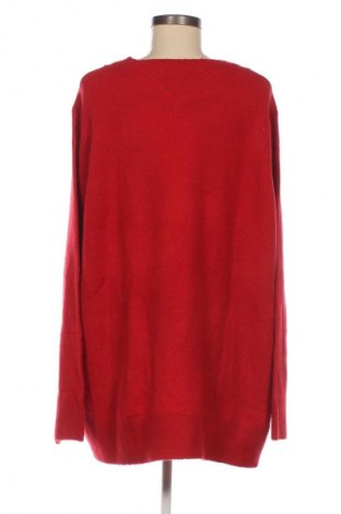 Damski sweter Ulla Popken, Rozmiar XXL, Kolor Czerwony, Cena 86,99 zł