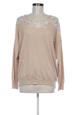 Damenpullover Unbranded, Größe L, Farbe Beige, Preis 20,99 €