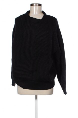 Дамски пуловер Zara, Размер M, Цвят Черен, Цена 27,99 лв.