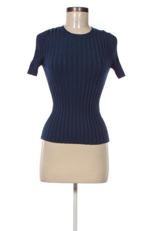 Дамски пуловер Zara Knitwear, Размер M, Цвят Син, Цена 27,99 лв.