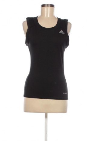 Γυναίκειο αθλητικό τοπ Adidas, Μέγεθος M, Χρώμα Μαύρο, Τιμή 18,99 €