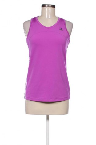 Damen Sporttop Adidas, Größe M, Farbe Lila, Preis 20,99 €