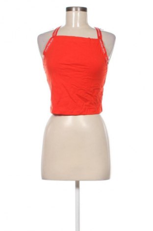 Damski sportowy top Calvin Klein Jeans, Rozmiar L, Kolor Czerwony, Cena 111,99 zł