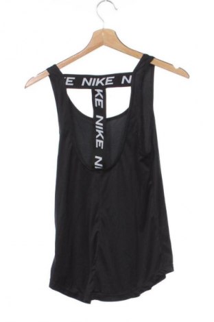 Дамски спортен топ Nike, Размер XS, Цвят Черен, Цена 34,99 лв.
