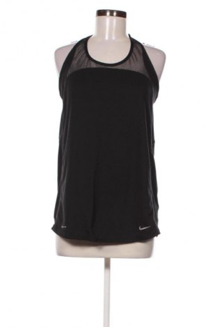 Γυναίκειο αθλητικό τοπ Nike, Μέγεθος L, Χρώμα Μαύρο, Τιμή 21,99 €