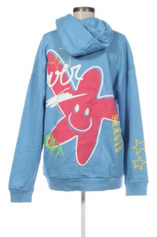 Damen Sweatshirt Bershka, Größe M, Farbe Blau, Preis € 20,99