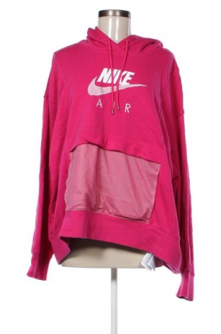 Дамски суичър Nike, Размер XXL, Цвят Розов, Цена 48,99 лв.
