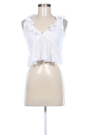 Γυναικείο τοπ Gina Tricot, Μέγεθος XS, Χρώμα Λευκό, Τιμή 17,99 €