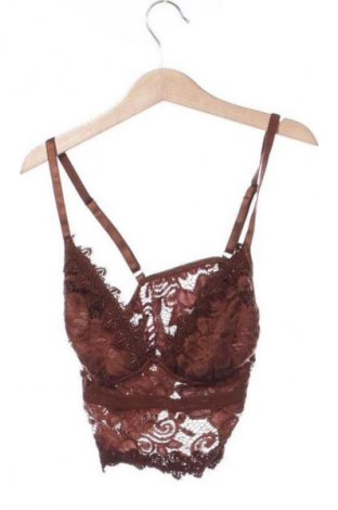 Top de femei SHEIN, Mărime XS, Culoare Maro, Preț 78,79 Lei