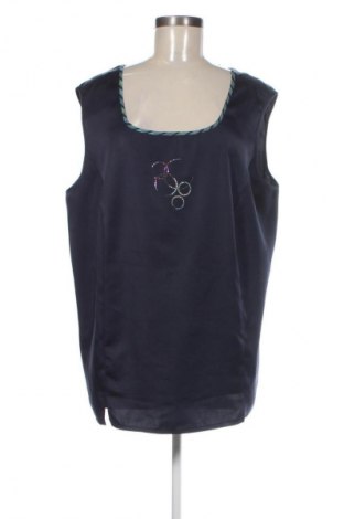 Damentop Unbranded, Größe 4XL, Farbe Blau, Preis 20,99 €