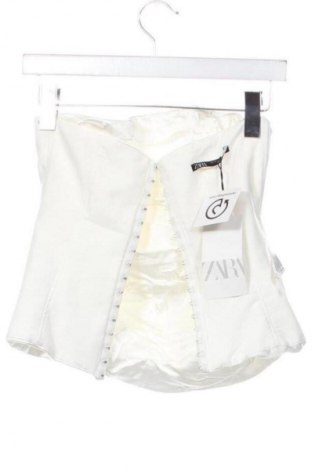 Damski top Zara, Rozmiar XS, Kolor Biały, Cena 131,99 zł