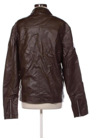 Damen Lederjacke ASOS, Größe M, Farbe Braun, Preis 42,99 €