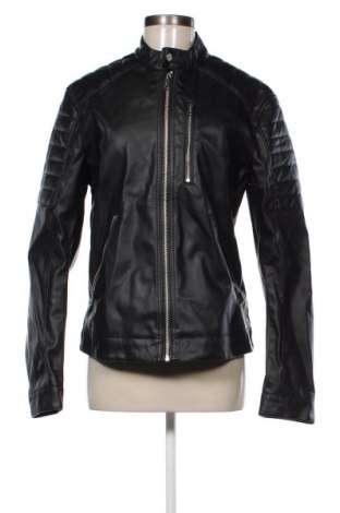 Γυναικείο δερμάτινο μπουφάν H&M, Μέγεθος M, Χρώμα Μαύρο, Τιμή 62,99 €