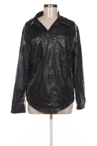Geacă de piele pentru femei Hollister, Mărime M, Culoare Negru, Preț 202,99 Lei