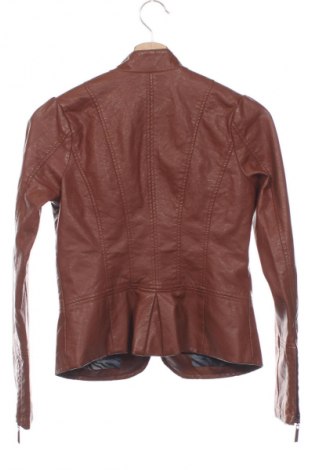 Damen Lederjacke Jou Jou, Größe XS, Farbe Braun, Preis 42,99 €
