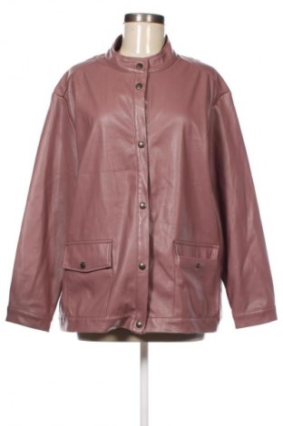 Damen Lederjacke Laura Torelli, Größe XL, Farbe Aschrosa, Preis 34,99 €
