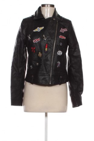 Női bőrdzseki Missguided, Méret M, Szín Fekete, Ár 15 669 Ft