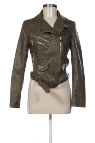 Damen Lederjacke Mochy, Größe M, Farbe Grün, Preis 40,99 €