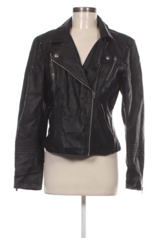Damen Lederjacke ONLY, Größe L, Farbe Schwarz, Preis 28,99 €