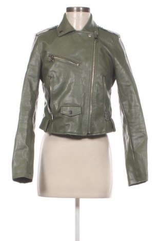Damen Lederjacke Sinsay, Größe M, Farbe Grün, Preis € 20,99