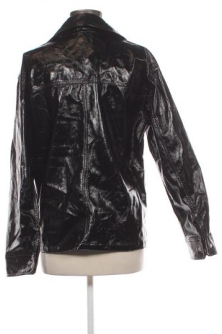 Damen Lederjacke Weekday, Größe S, Farbe Schwarz, Preis 31,99 €