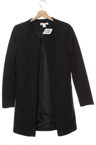 Dámský kabát  H&M, Velikost XS, Barva Černá, Cena  939,00 Kč