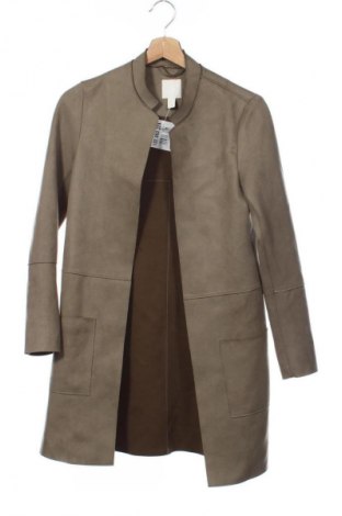 Palton de femei H&M, Mărime XXS, Culoare Galben, Preț 189,99 Lei
