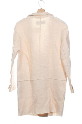 Palton de femei Zara, Mărime XS, Culoare Ecru, Preț 179,99 Lei