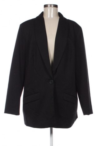 Γυναικείο σακάκι Bpc Bonprix Collection, Μέγεθος XXL, Χρώμα Μαύρο, Τιμή 20,99 €