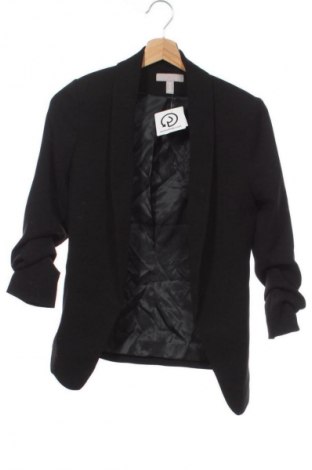 Damen Blazer H&M, Größe XXS, Farbe Schwarz, Preis € 33,99