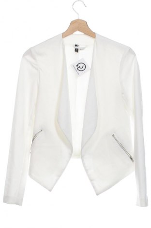 Дамско сако H&M Divided, Размер XS, Цвят Бял, Цена 48,99 лв.