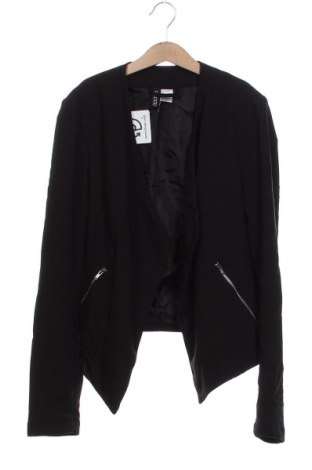 Дамско сако H&M Divided, Размер XS, Цвят Черен, Цена 48,99 лв.