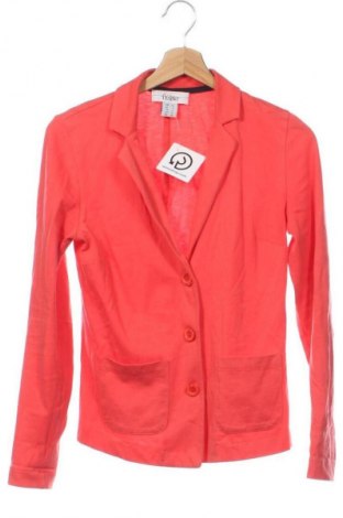 Damen Blazer Linea Tesini, Größe XS, Farbe Orange, Preis 21,99 €