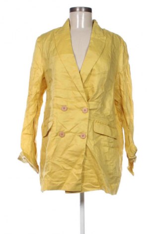 Damen Blazer Mango, Größe L, Farbe Gelb, Preis 32,99 €