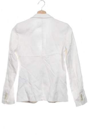 Дамско сако Massimo Dutti, Размер XS, Цвят Бял, Цена 112,99 лв.
