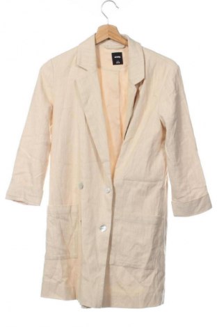Damen Blazer Sinsay, Größe XXS, Farbe Beige, Preis 33,99 €