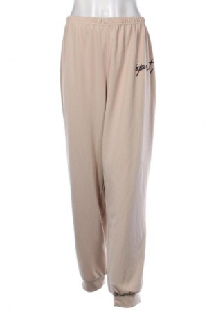 Női sport nadrág SHEIN, Méret 4XL, Szín Bézs, Ár 5 689 Ft