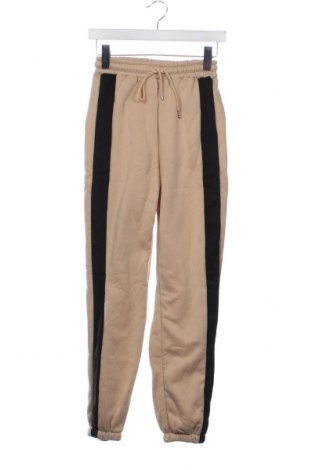 Pantaloni trening de femei SHEIN, Mărime XS, Culoare Bej, Preț 94,99 Lei