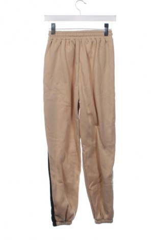 Pantaloni trening de femei SHEIN, Mărime XS, Culoare Bej, Preț 94,99 Lei