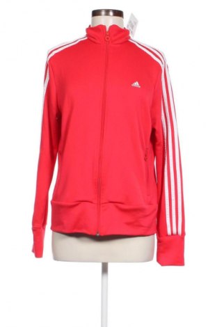 Γυναικεία αθλητική ζακέτα Adidas, Μέγεθος XL, Χρώμα Κόκκινο, Τιμή 30,99 €