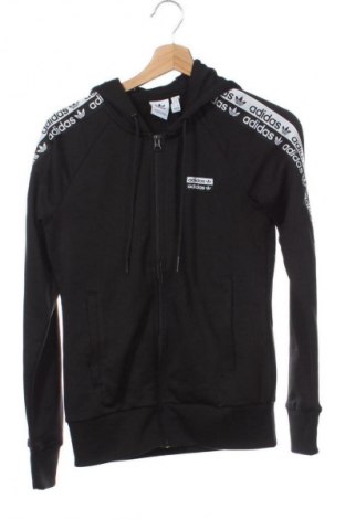 Дамско спортно горнище Adidas Originals, Размер XS, Цвят Черен, Цена 48,99 лв.