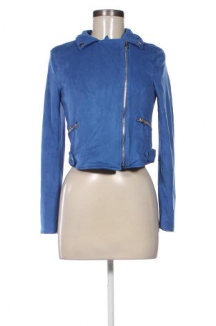 Geacă de femei Bershka, Mărime S, Culoare Albastru, Preț 156,99 Lei