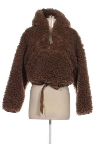 Geacă de femei Pull&Bear, Mărime S, Culoare Maro, Preț 251,99 Lei