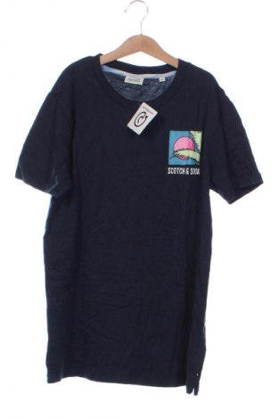 Kinder T-Shirt Scotch & Soda, Größe 15-18y/ 170-176 cm, Farbe Blau, Preis € 23,99
