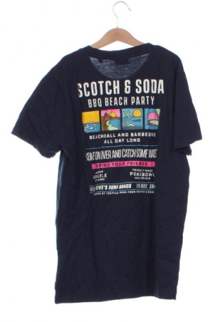 Kinder T-Shirt Scotch & Soda, Größe 15-18y/ 170-176 cm, Farbe Blau, Preis € 23,99
