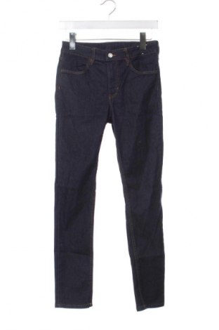 Dětské džíny  H&M, Velikost 12-13y/ 158-164 cm, Barva Modrá, Cena  519,00 Kč