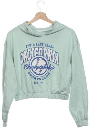 Kinder Sweatshirts H&M, Größe 12-13y/ 158-164 cm, Farbe Grün, Preis 7,99 €