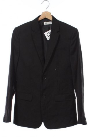Dětské sako  H&M, Velikost 14-15y/ 168-170 cm, Barva Černá, Cena  519,00 Kč