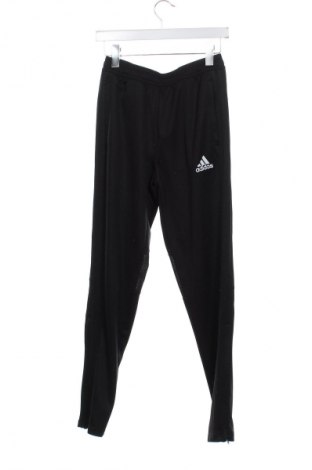 Детско спортно долнище Adidas, Размер 12-13y/ 158-164 см, Цвят Черен, Цена 34,99 лв.